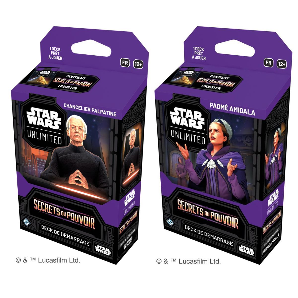Item Set mit 2 Starterdecks – Geheimnisse der Macht – FR – Star Wars Unlimited – SWU6