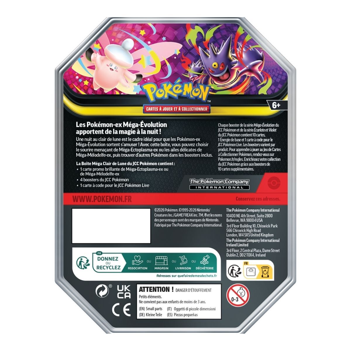 2er-Pack Pokébox – Mega-Glurak X und Mega-Glurak Y – FR – Pokémon