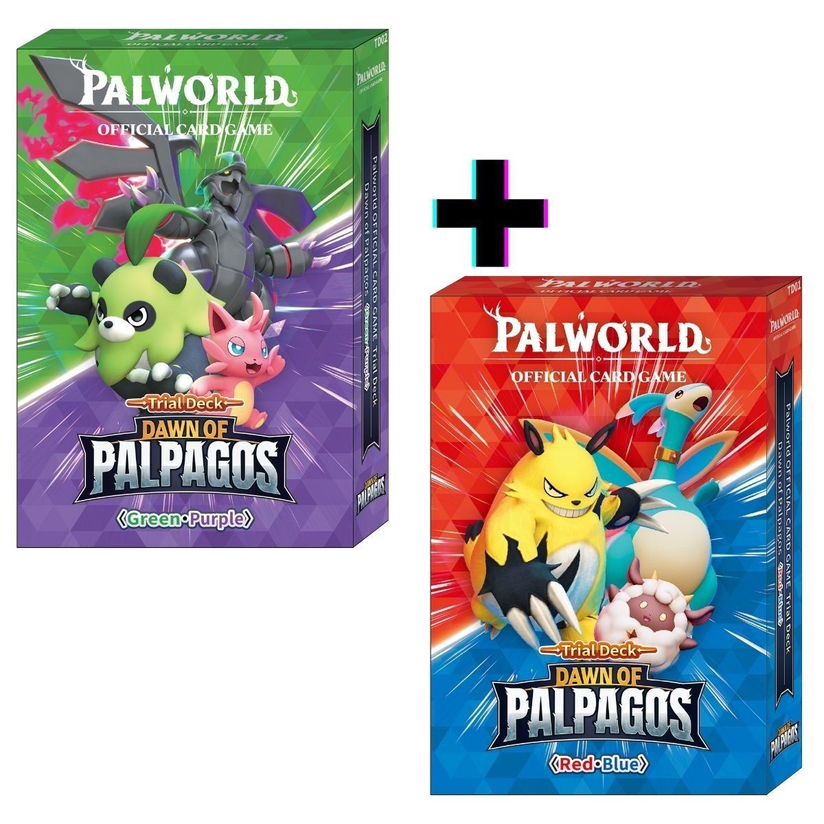 Item Set der Palworld-Prüfungsdecks – Dawn of Palpagos TD01 & TD02