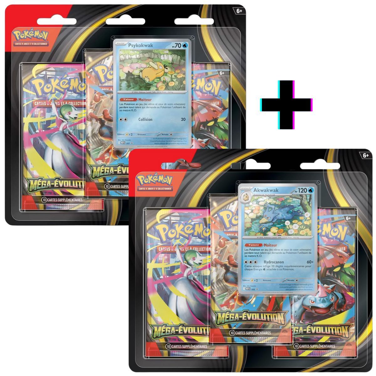 Item Menge Enton und Akwakwak Tripack - Mega Evolution - FR - [ME01][ME1] - Pokémon