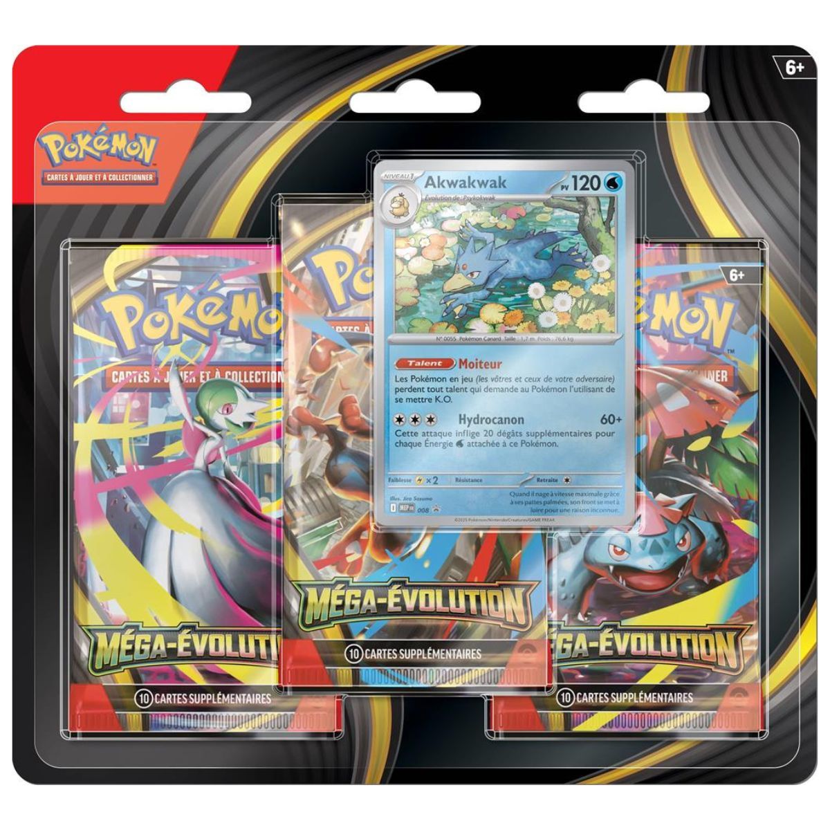 Menge Enton und Akwakwak Tripack - Mega Evolution - FR - [ME01][ME1] - Pokémon