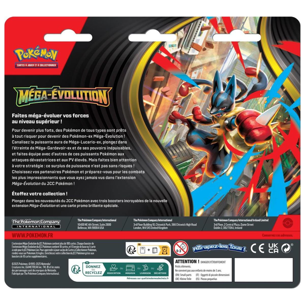Menge Enton und Akwakwak Tripack - Mega Evolution - FR - [ME01][ME1] - Pokémon
