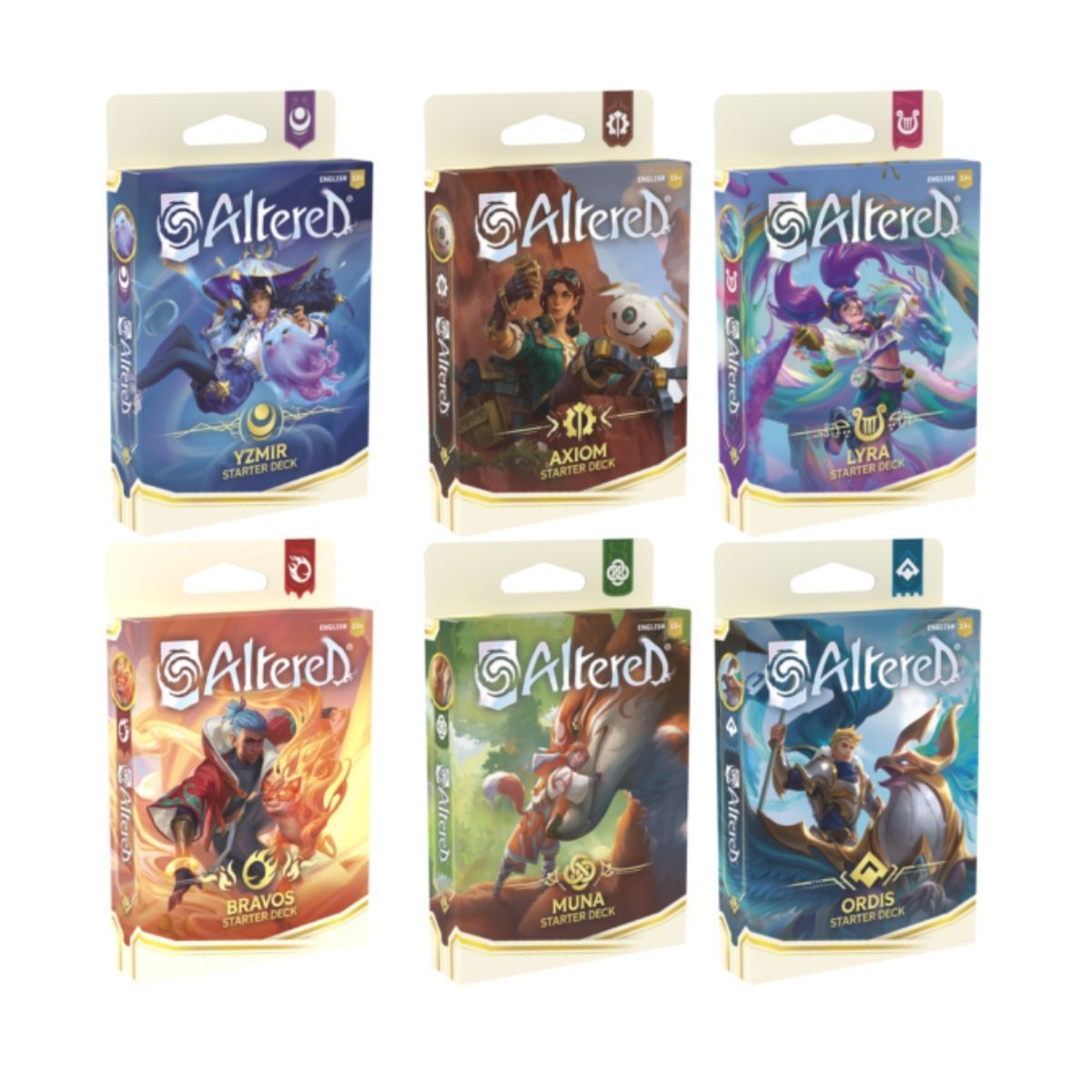 Set mit 6 Starter-Decks – FR – Altered TCG