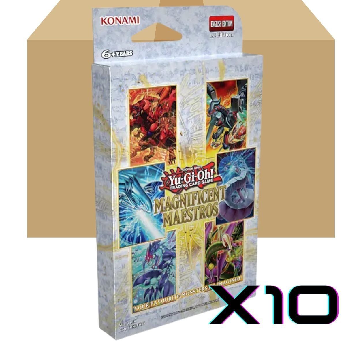 Magnificent Maestros - EN - Case Scellée de 10 Tuckbox - MAMS-EN - Yu-Gi-Oh!