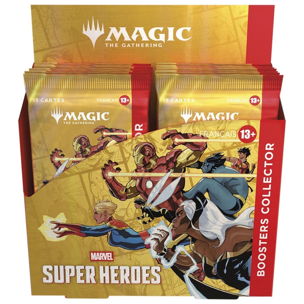Marvel Super Heroes – FR – Display-Booster-Sammlerset – Magic: The Gathering – MSH