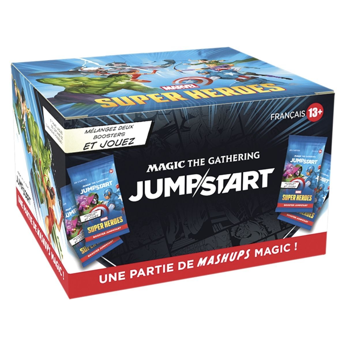 Marvel Super Heroes – FR – Display Booster Jumpstart – Magic: The Gathering – MSH