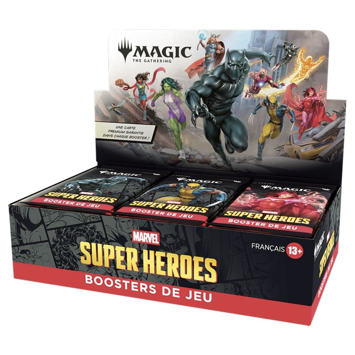 Item Marvel Super Heroes – FR – Display-Booster-Spiel – Magic: The Gathering – MSH