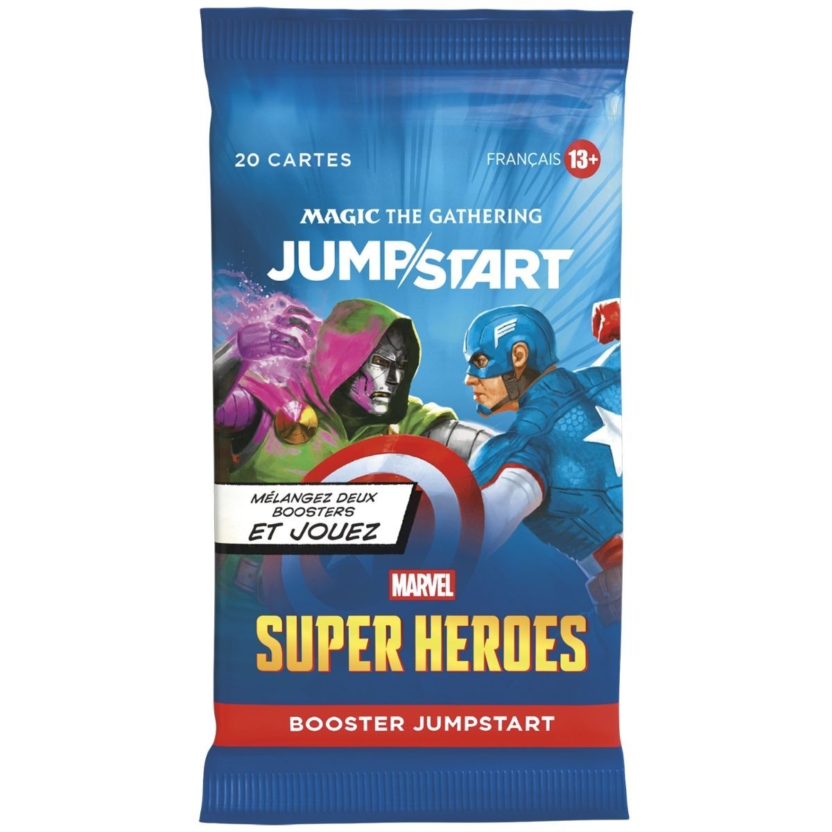 Marvel Superhelden – FR – Set mit 4 Jumpstart-Boostern – Magic: The Gathering – MSH