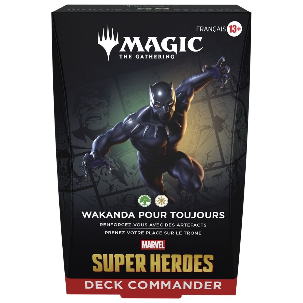Marvel Superhelden – FR – Set mit 4 Commander-Decks – Magic: The Gathering – MSH