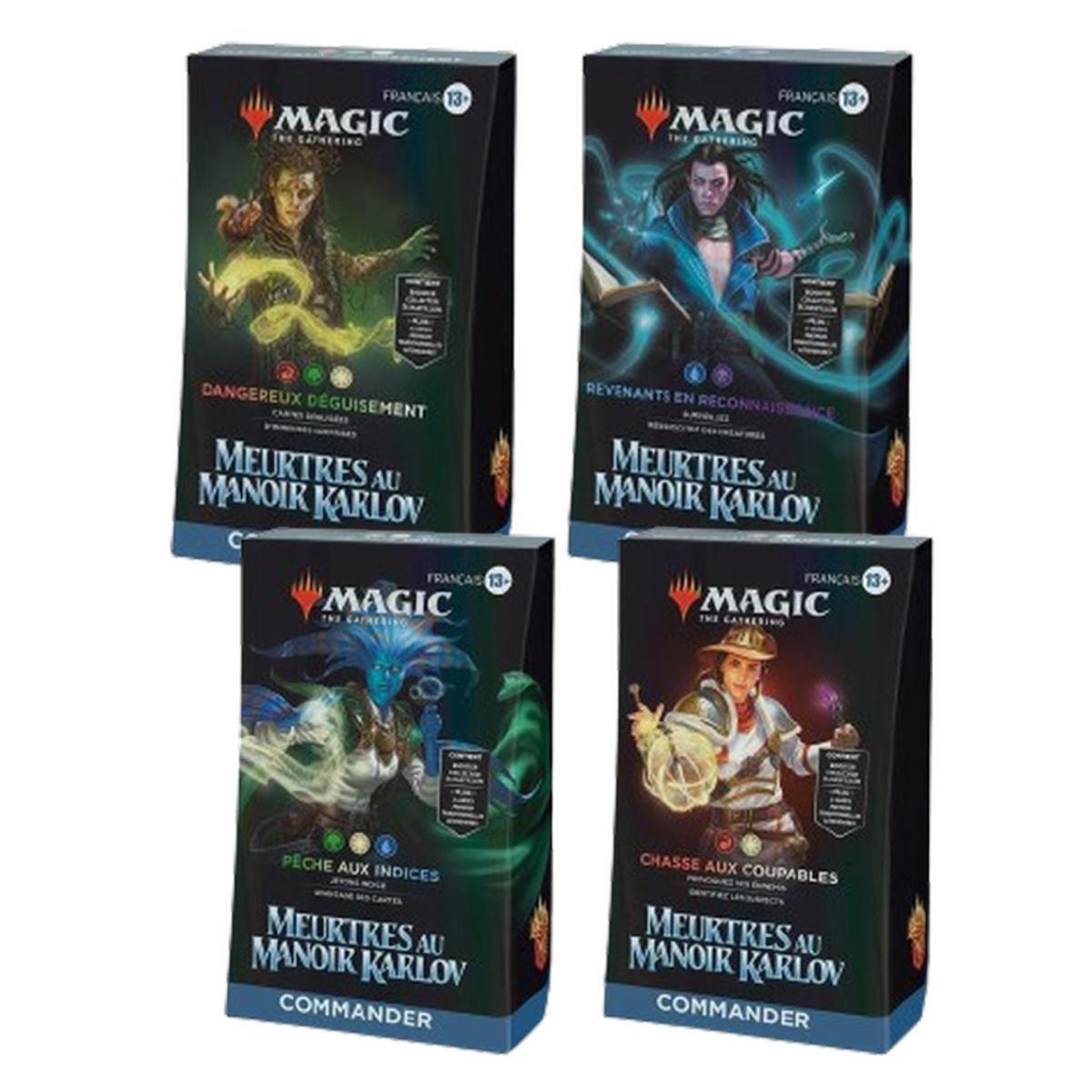 Item Morde im Herrenhaus Karlov – 4 Commander-Decks – FR – Magic: The Gathering – MKM