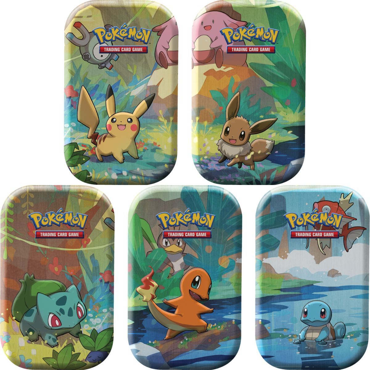 Mini-Pokebox aus Blech – Mai 2019 – Freunde von Kanto – FR – Pokémon