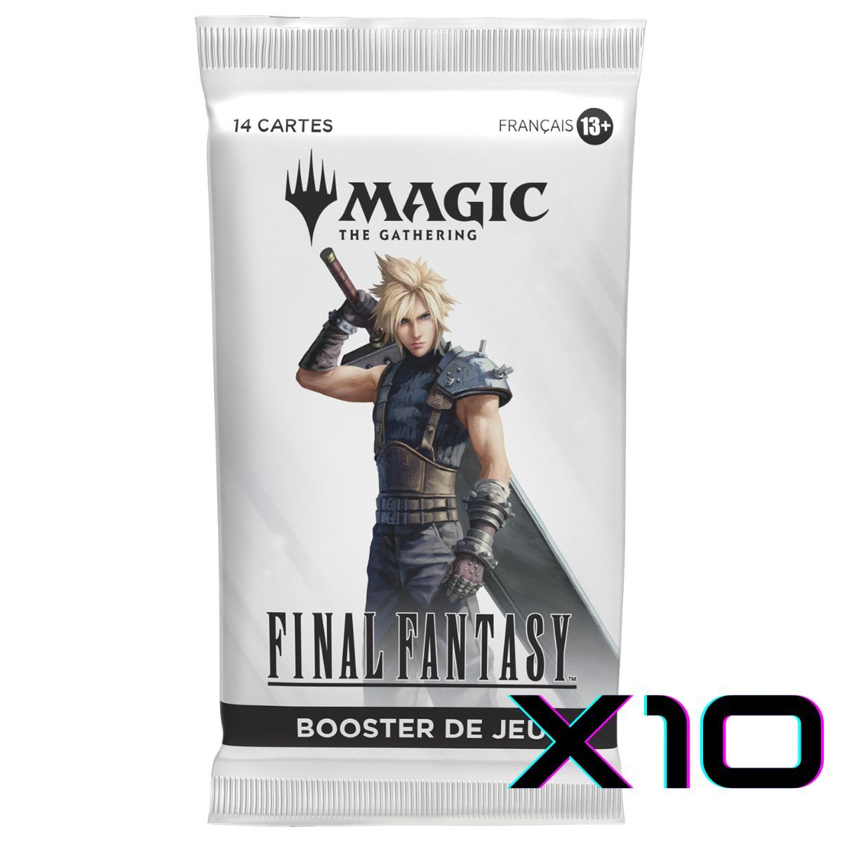 MTG x Final Fantasy – FR – Lot mit 10 Spiel-Boostern – Magic the Gathering – FIN