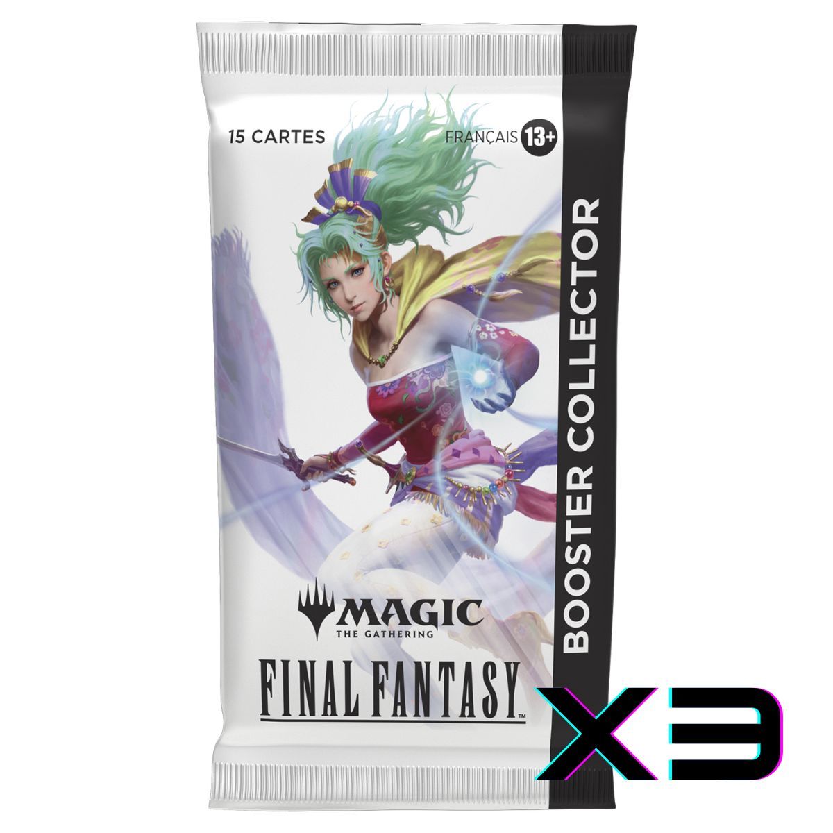 MTG x Final Fantasy – FR – 3er-Set Sammler-Booster – Magic the Gathering