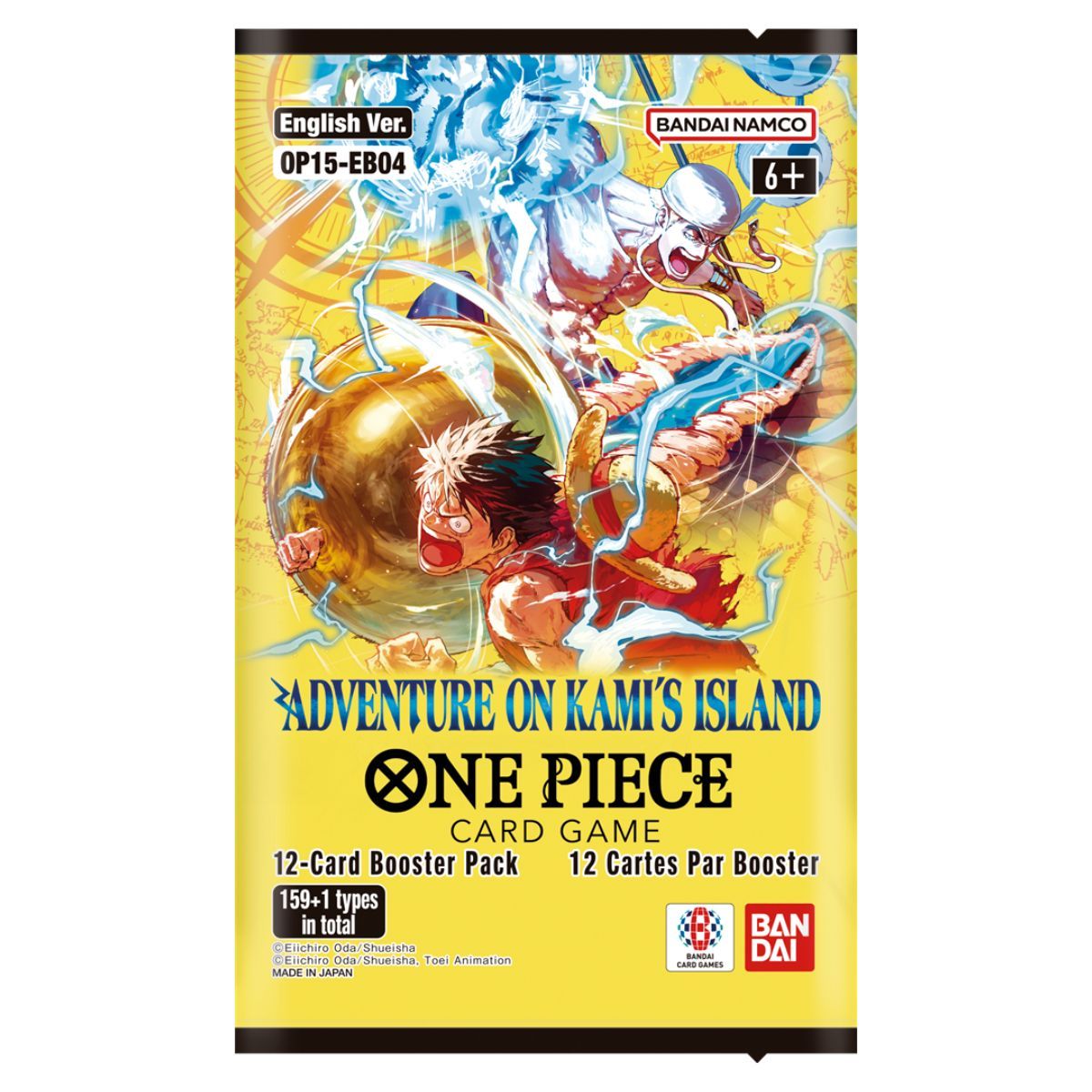 One Piece CG - ABENTEUER AUF KAMI'S INSEL - EN - Präsentation von 24 Boostern - [OP15-EB04]