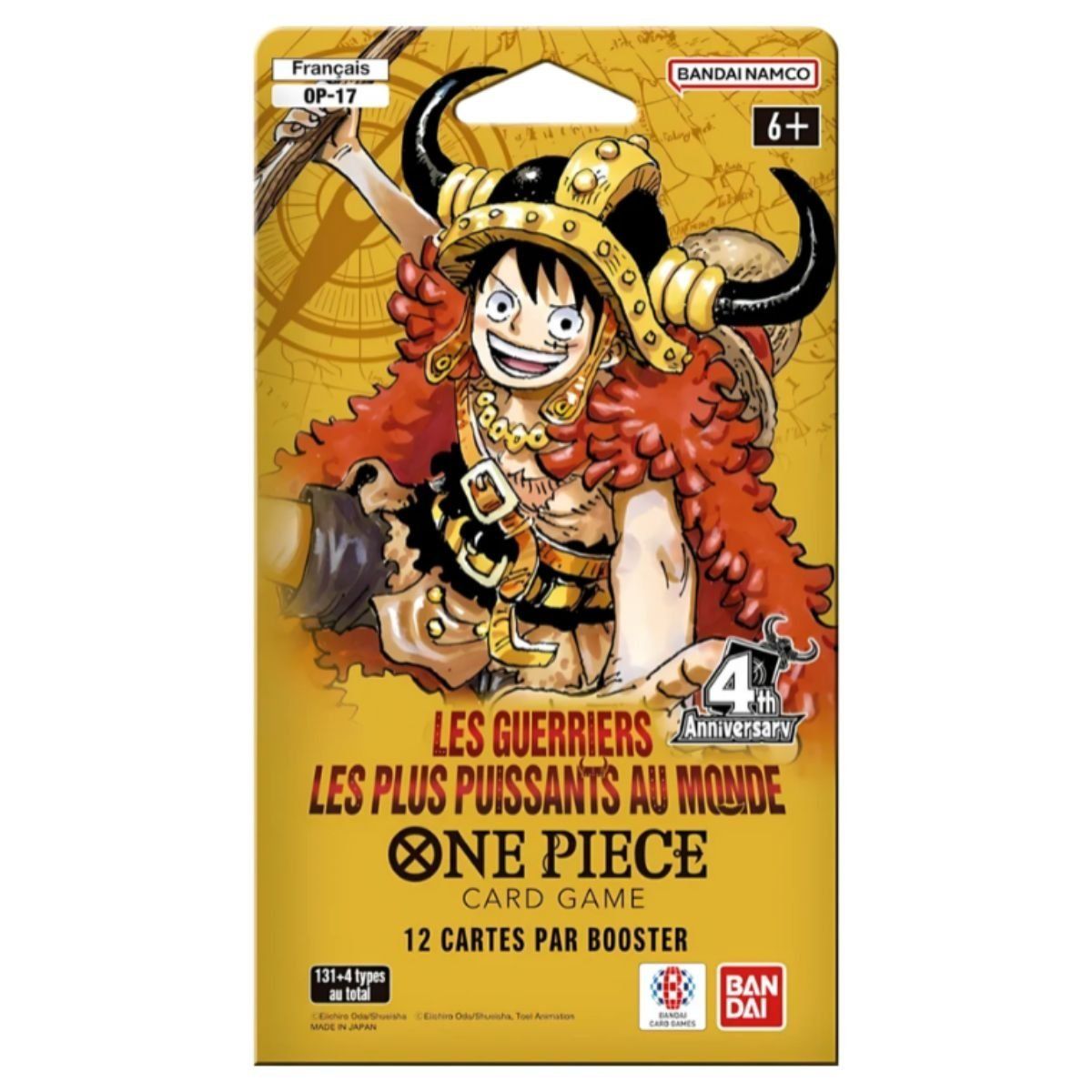 One Piece CG - Booster Blister - [OP-17] - Die stärksten Krieger der Welt - FR