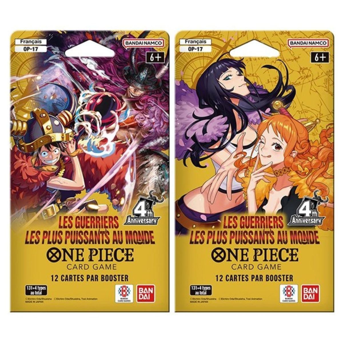 One Piece CG - Booster Blister - [OP-17] - Die stärksten Krieger der Welt - FR