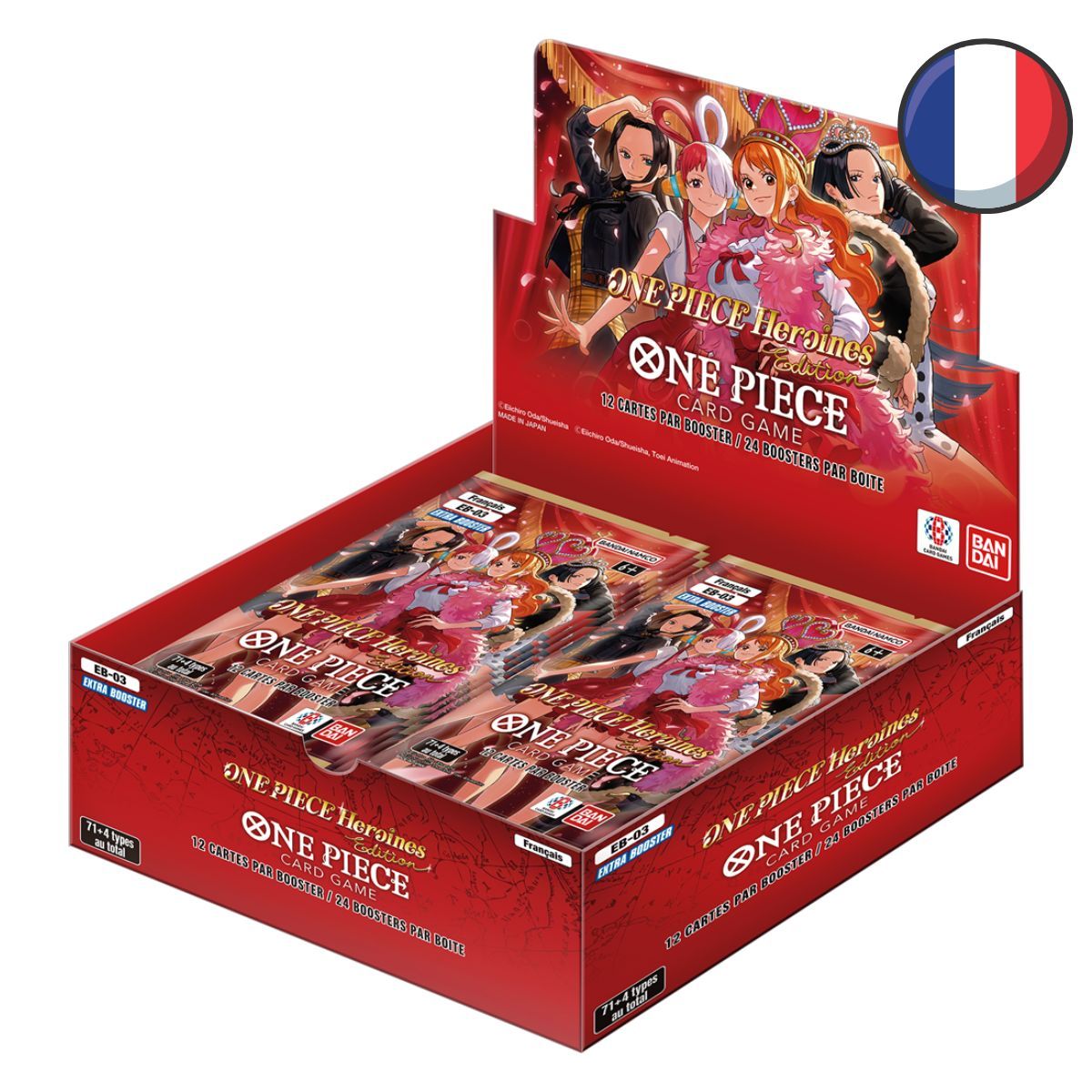 Item One Piece CG – EB03 – Heldinnen-Edition – Box mit 24 Boostern – FR