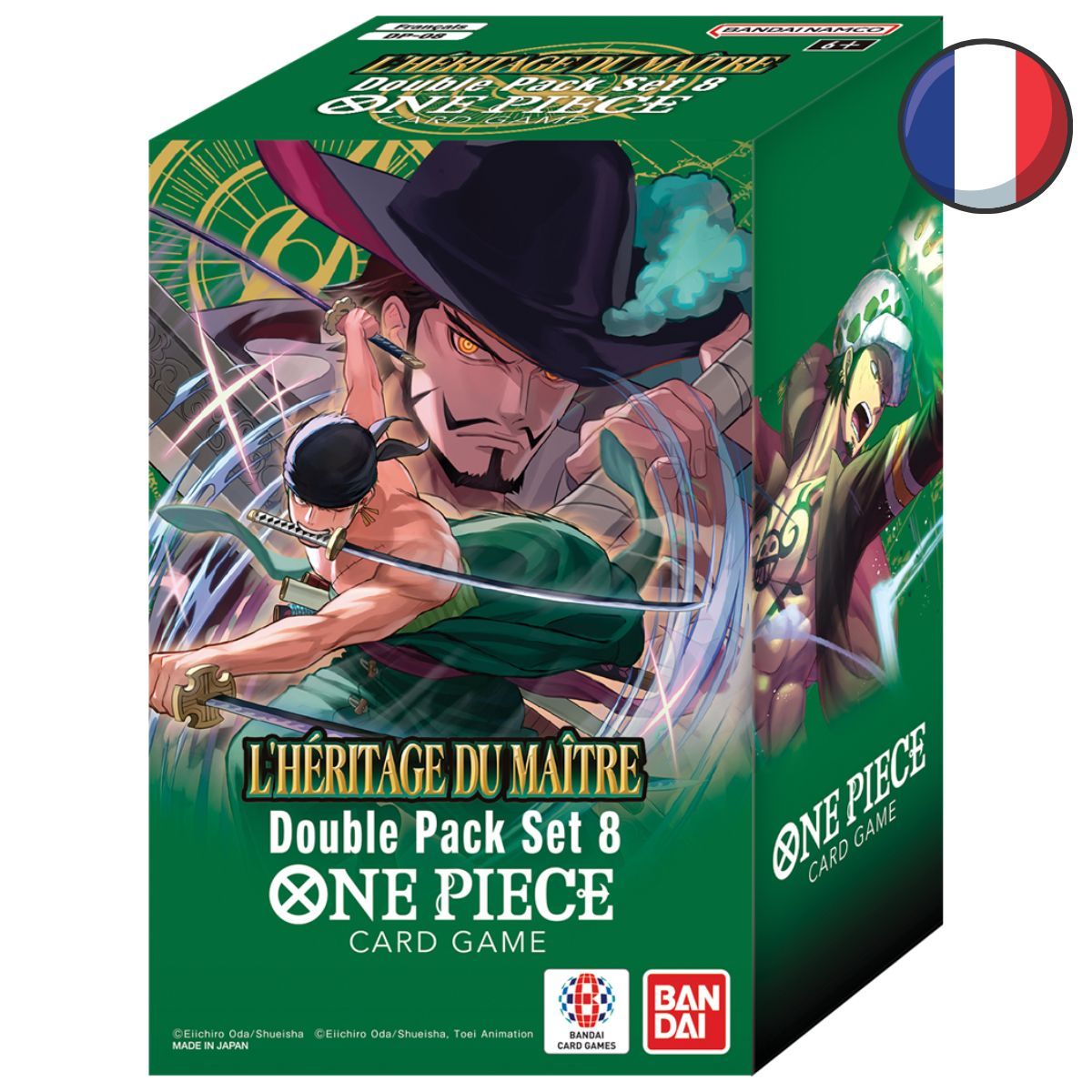 One Piece CG – OP-12 – Das Vermächtnis des Meisters – Doppelpack DP-08 – FR
