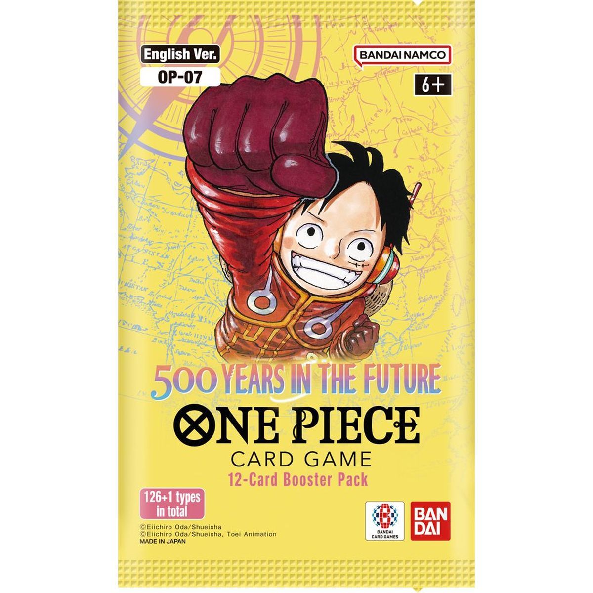 One Piece CG – OP07 – 500 Jahre in der Zukunft – Box mit 24 Boostern – DE