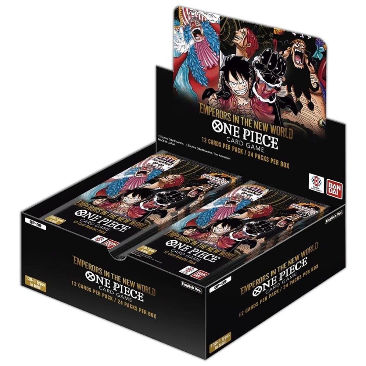 Item One Piece CG – OP09 – Emperors in the New World – Box mit 24 Boostern – DE