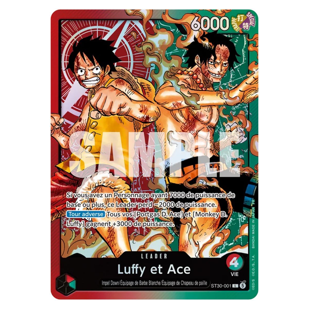 One Piece CG - ST-30 - Ruffy und Ace - Starterdeck - FR