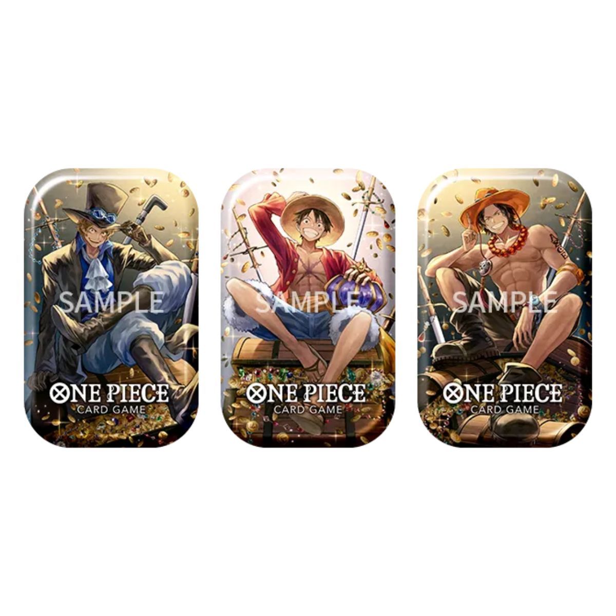 One Piece CG - TS02 - Konvolut mit 3 Dosen, Set Vol. 2 - FR