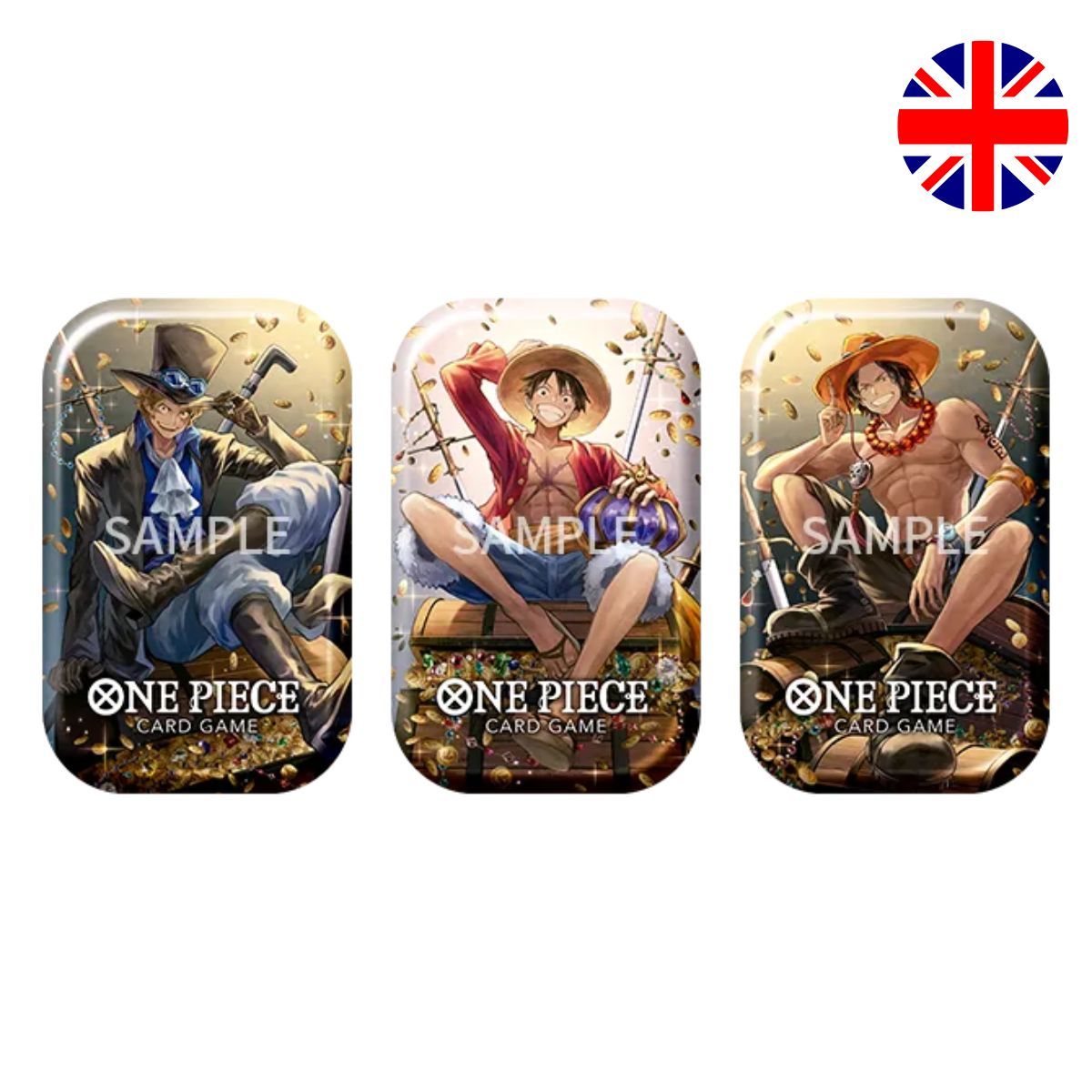 Item One Piece CG - TS02 - Konvolut mit 3 Dosen, Set Vol. 2 - FR