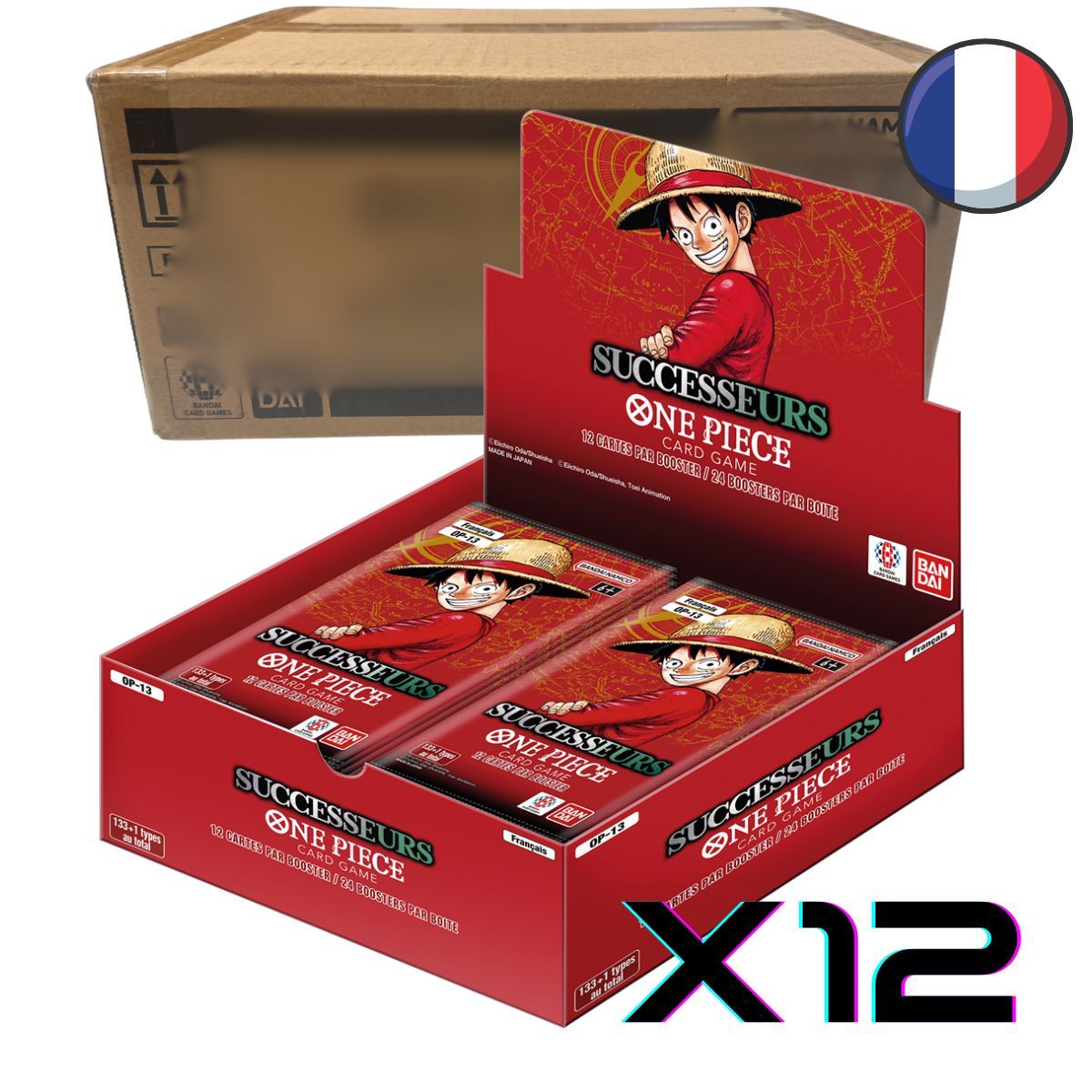 OP13 – Nachfolger – 12er-Packung Displays – FR – One Piece CG