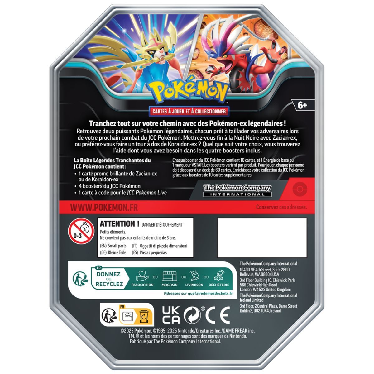 Pokebox - 2er-Set - Sharp Legends Q2 25 - FR - Pokémon
