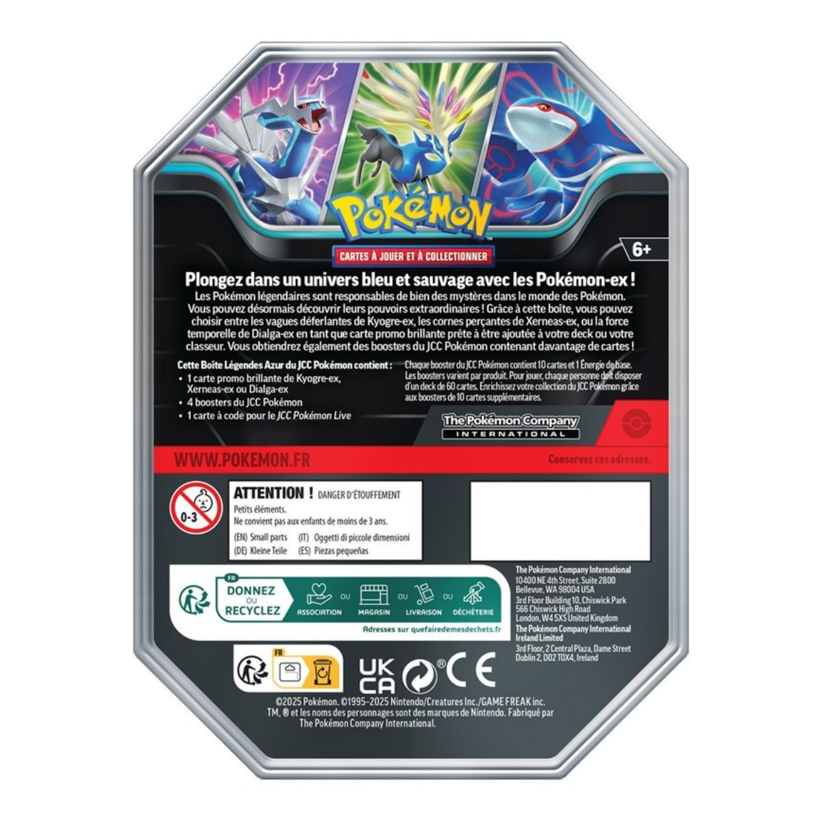 Pokebox - 3er-Set - Azure Legends Q1 25 - FR - Pokémon