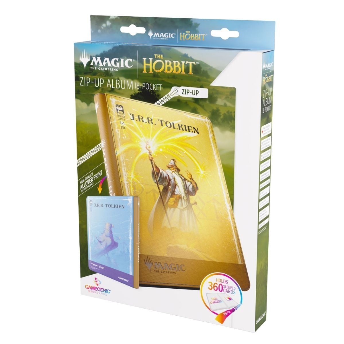 Zip-Up Portfolio 360 Karten - Gamegenic - Gandalf, Goblin's Bane - MTG Der Hobbit