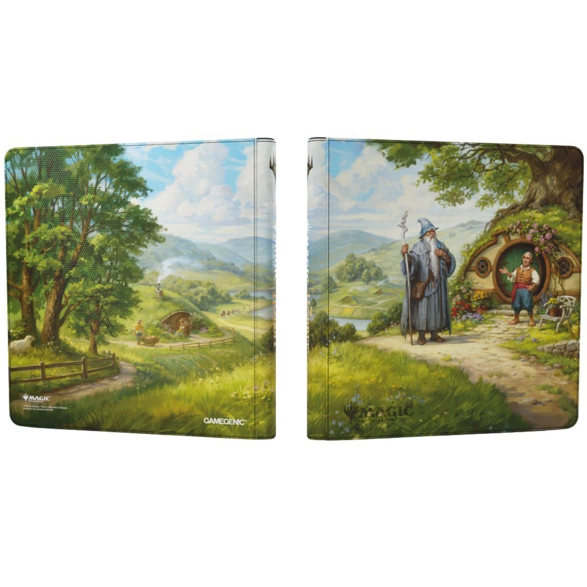 Zip-Up-Portfolio mit 480 Karten – Gamegenic – Das Auenland – MTG Der Hobbit