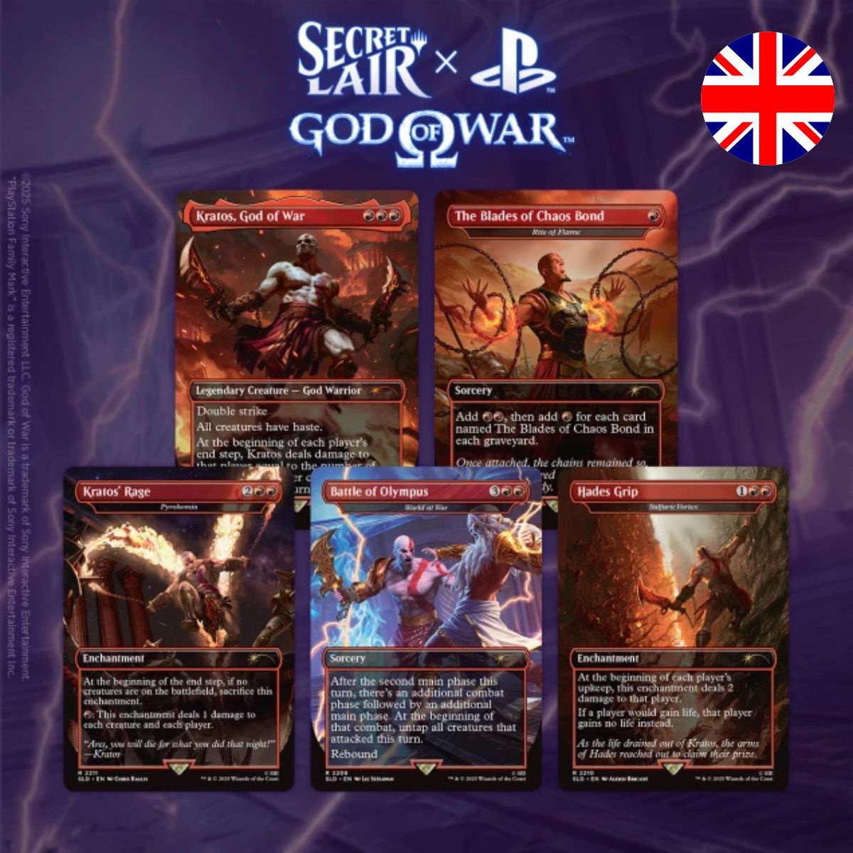Item Secret Lair x God of War: Griechisch - EN - Box-Set - Magic: The Gathering