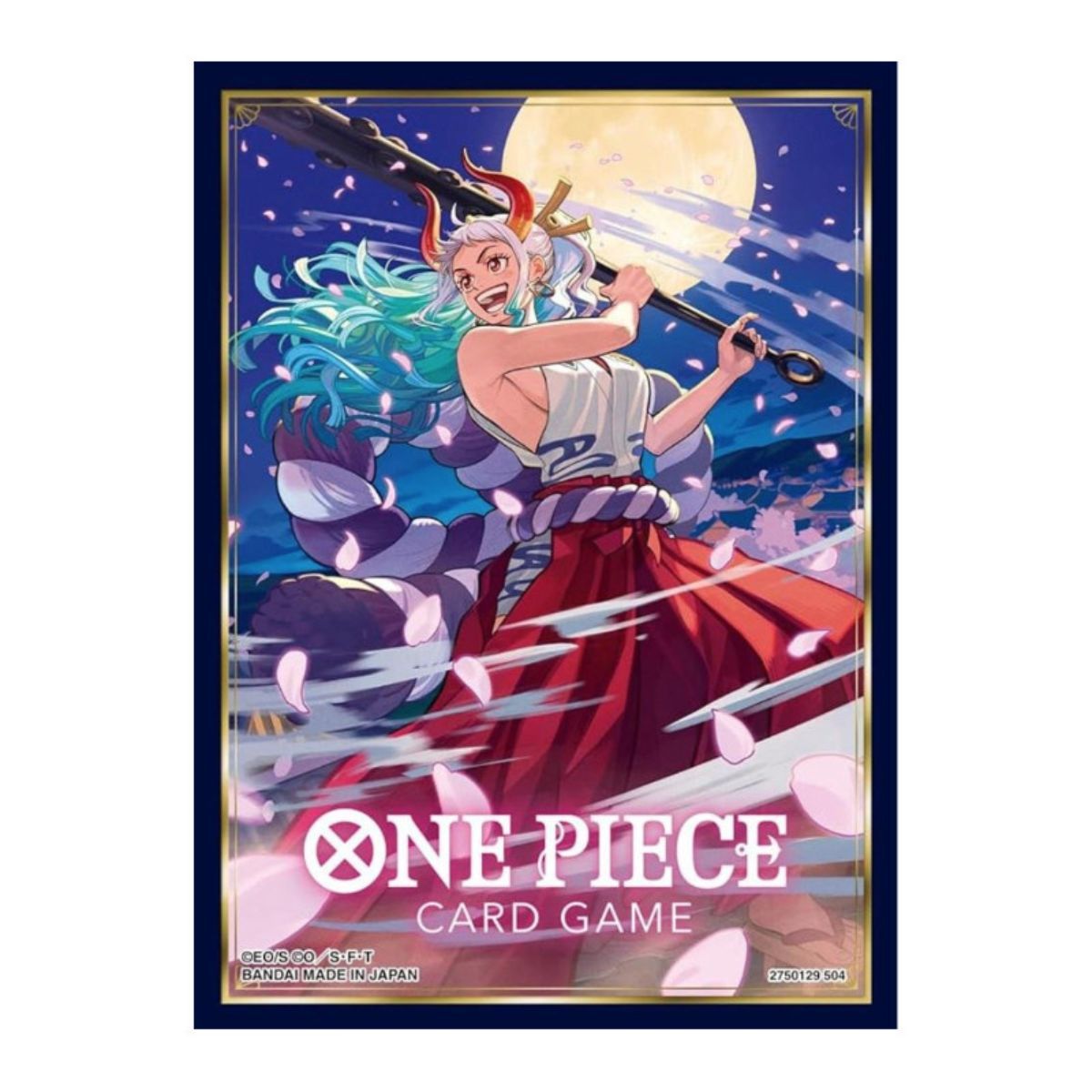 Hüllen One Piece – Yamato – Set mit 70 Standard-Kartenhüllen