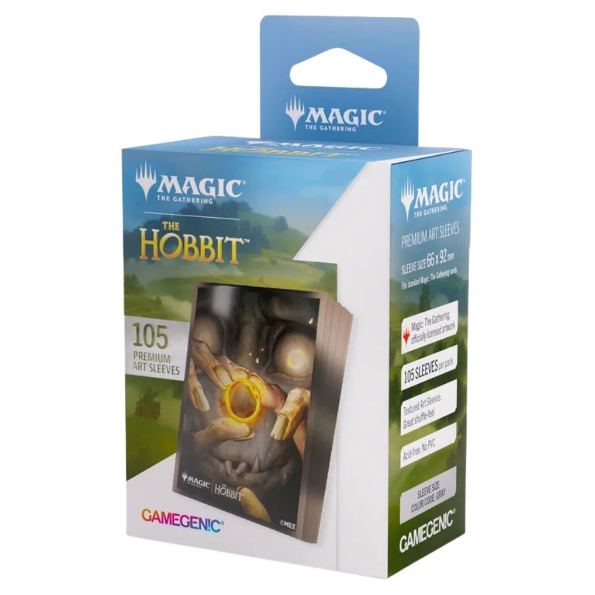 Premium-Kunst-Sleeves, 105 Stück – Gamegenic – My Precious – MTG Der Hobbit