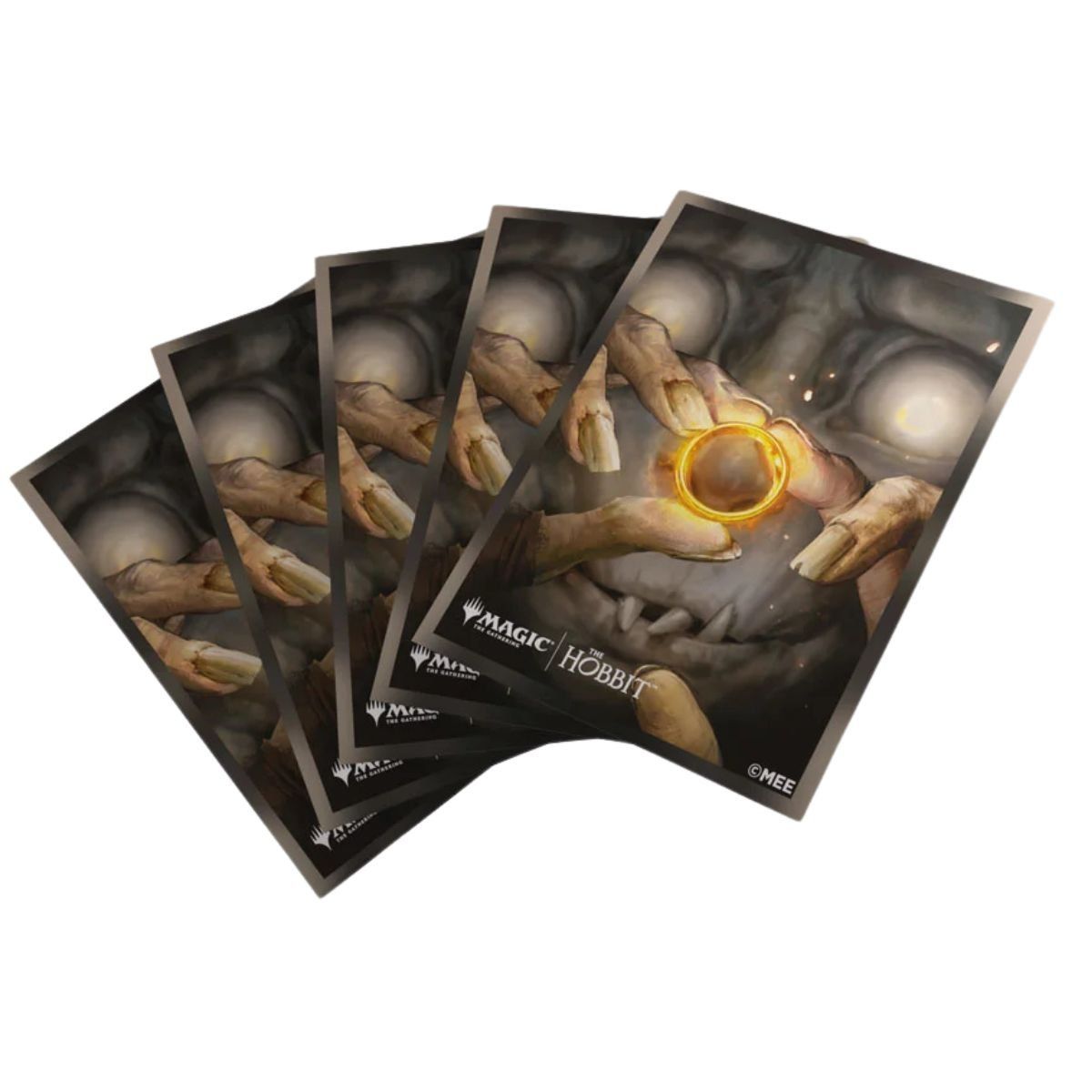 Premium-Kunst-Sleeves, 105 Stück – Gamegenic – My Precious – MTG Der Hobbit