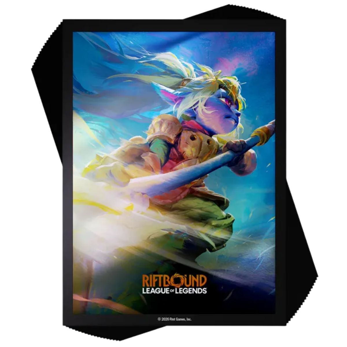 Item Kartenhüllen – Set 3 Unleashed – Poppy, Hüterin des Hammers – Riftbound: LoL TCG
