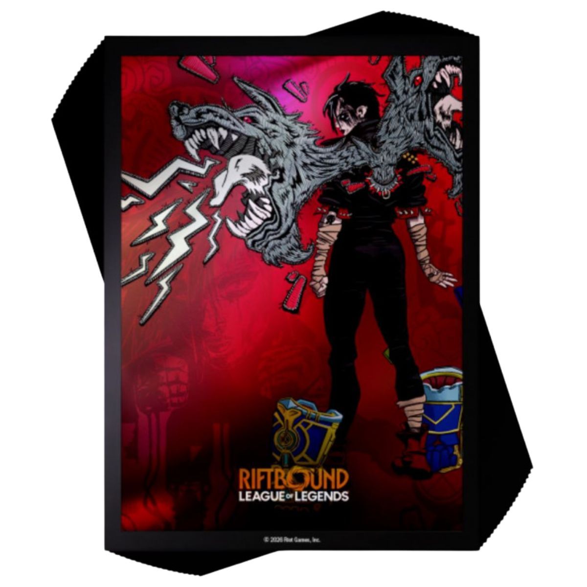Item Kartenhüllen – Set 3 Unleashed – Vi, Piltover Enforcer – Riftbound: LoL TCG