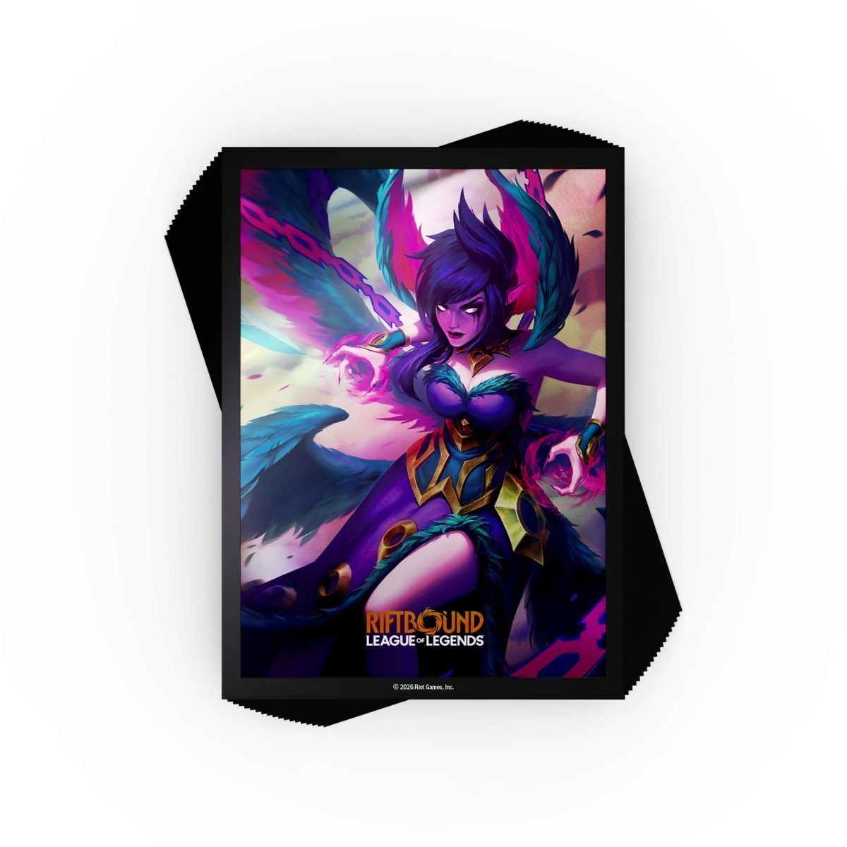 Kartenhüllen – Set 4 Vendetta – Kayle vs. Morgana – Riftbound: LoL TCG