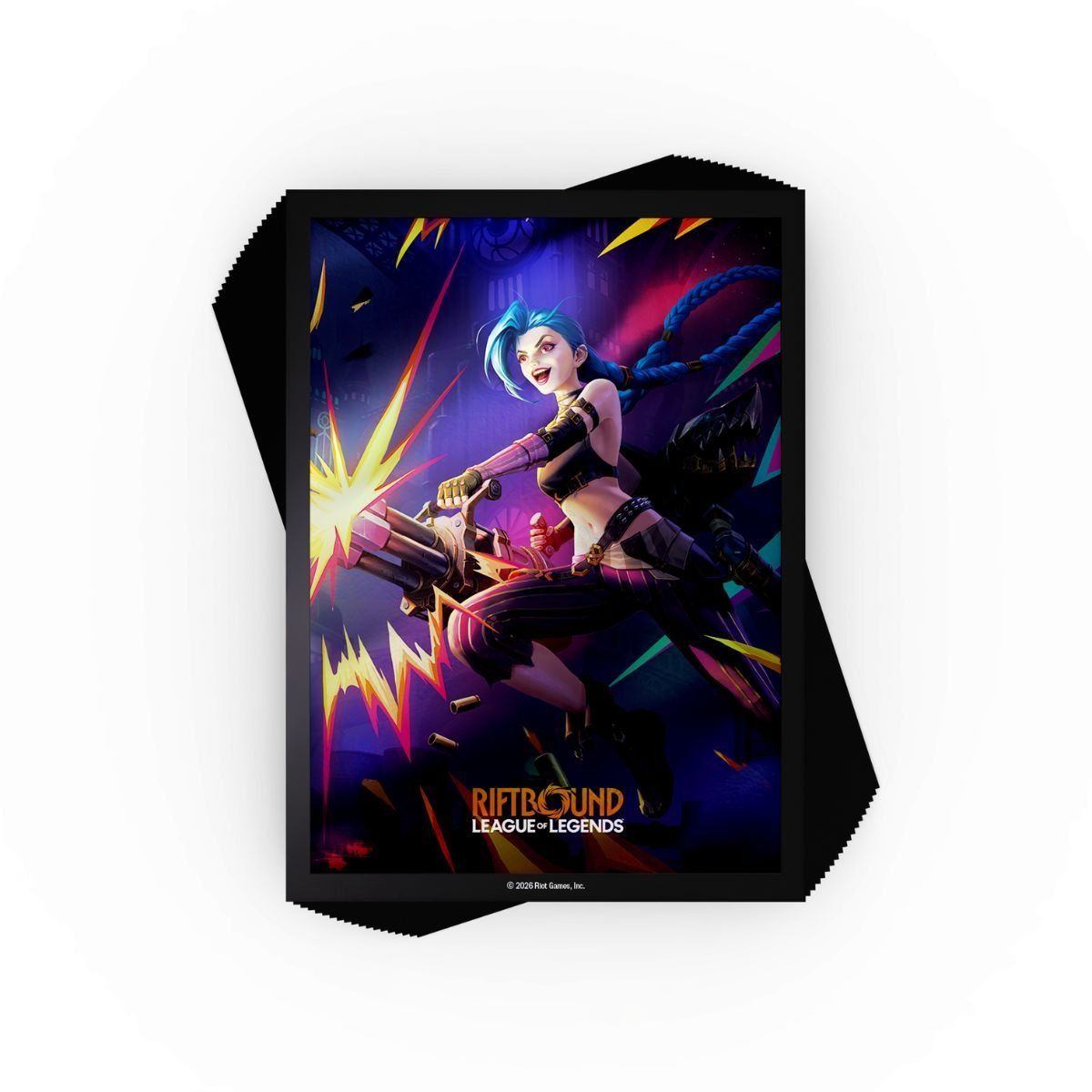 Kartenhüllen – Set 4 Vendetta – Vi vs. Jinx – Riftbound: LoL TCG