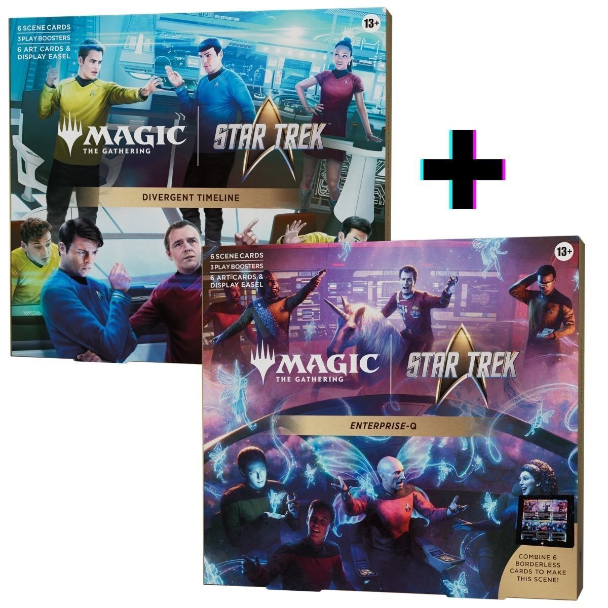 Item Star Trek – EN – Konvolut mit 2 Szenenboxen – Magic: The Gathering – TRK