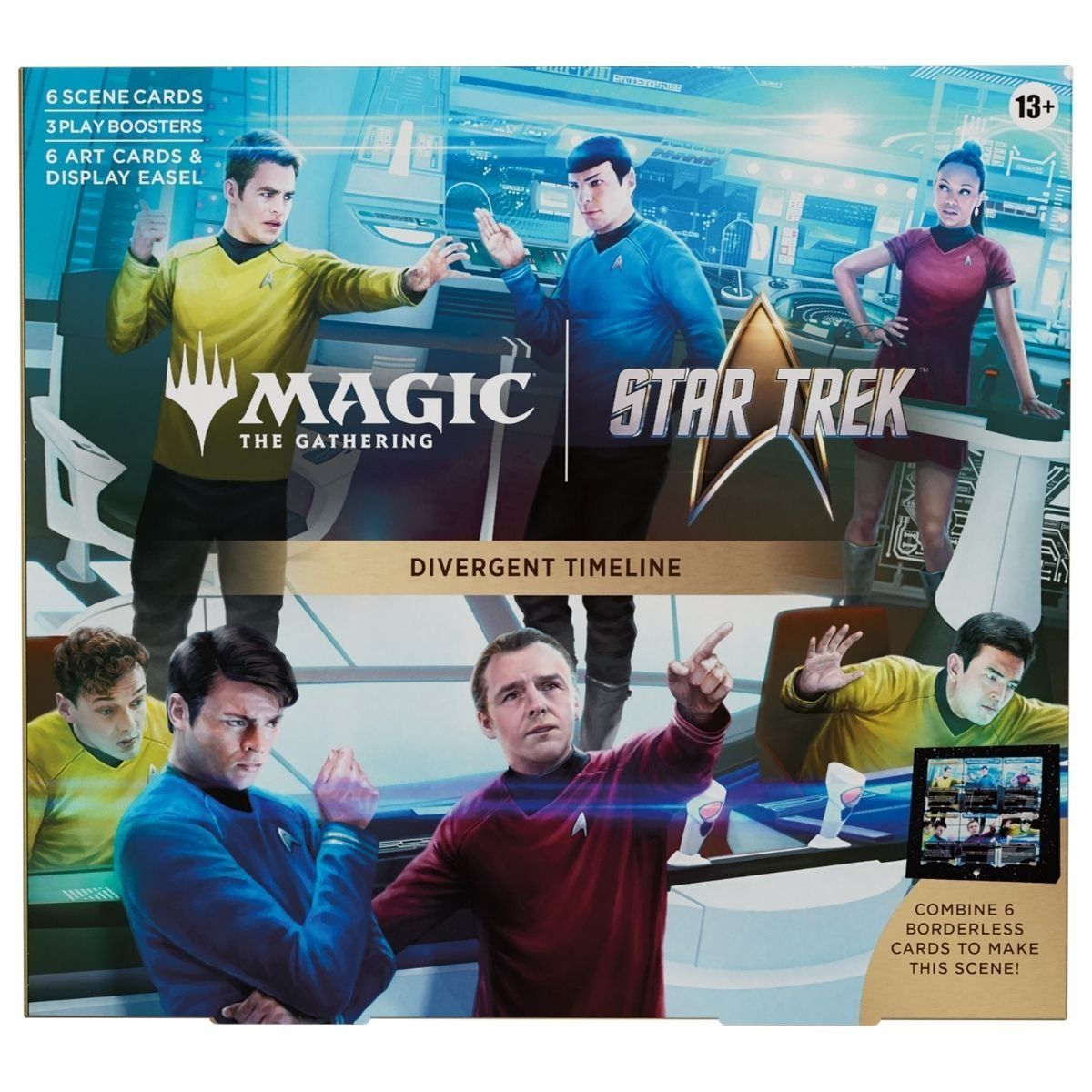 Star Trek – EN – Konvolut mit 2 Szenenboxen – Magic: The Gathering – TRK