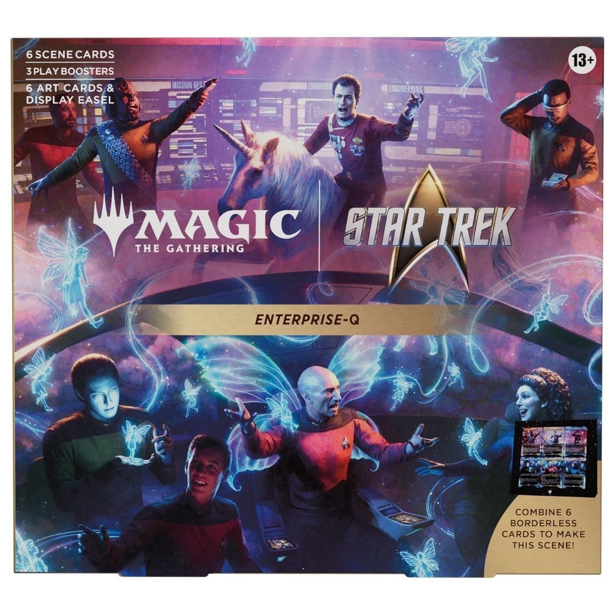 Star Trek – EN – Konvolut mit 2 Szenenboxen – Magic: The Gathering – TRK