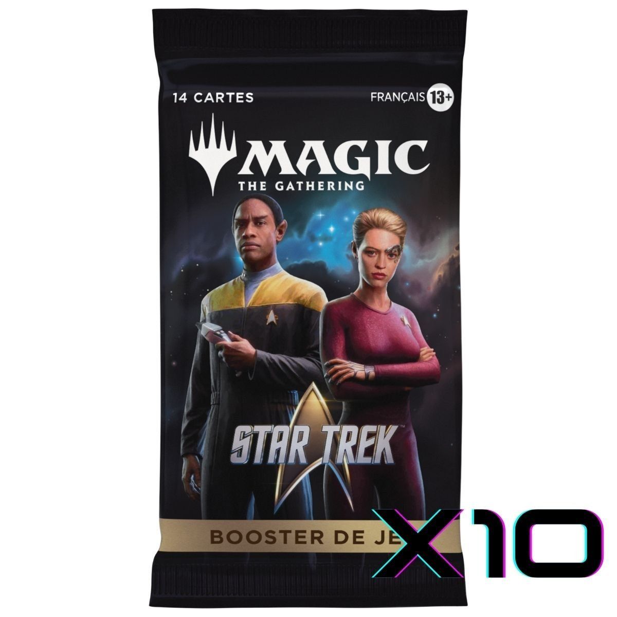 Item Star Trek – FR – Konvolut mit 10 Spielboostern – Magic: The Gathering – TRK
