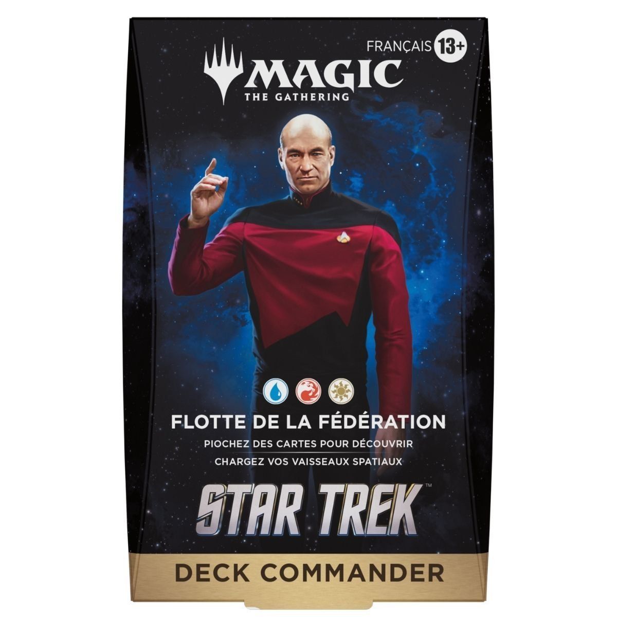 Star Trek – FR – Set mit 4 Commander-Decks – Magic: The Gathering – TRK