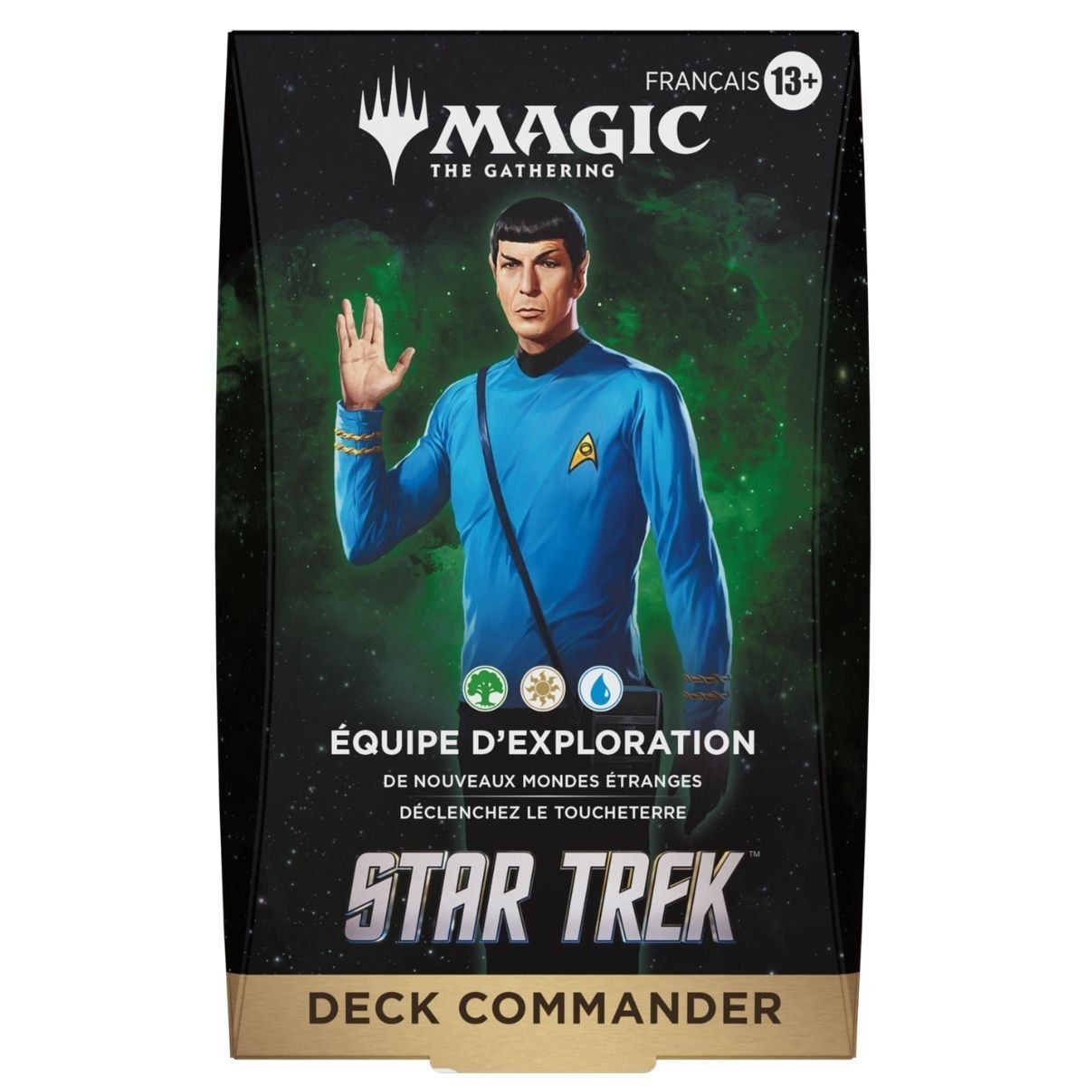 Star Trek – FR – Set mit 4 Commander-Decks – Magic: The Gathering – TRK