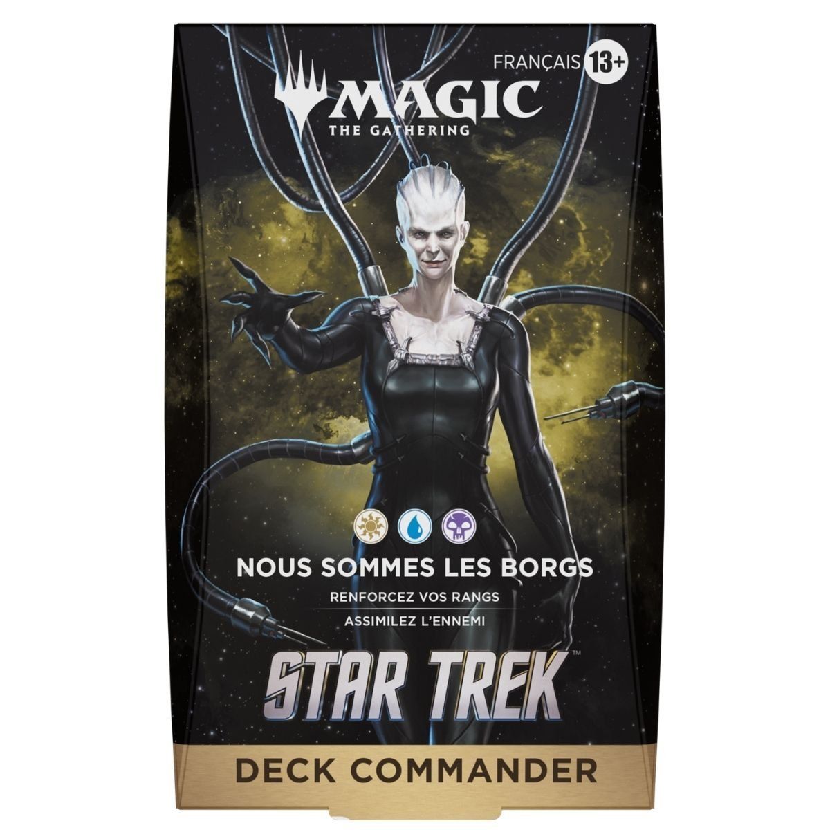 Star Trek – FR – Set mit 4 Commander-Decks – Magic: The Gathering – TRK