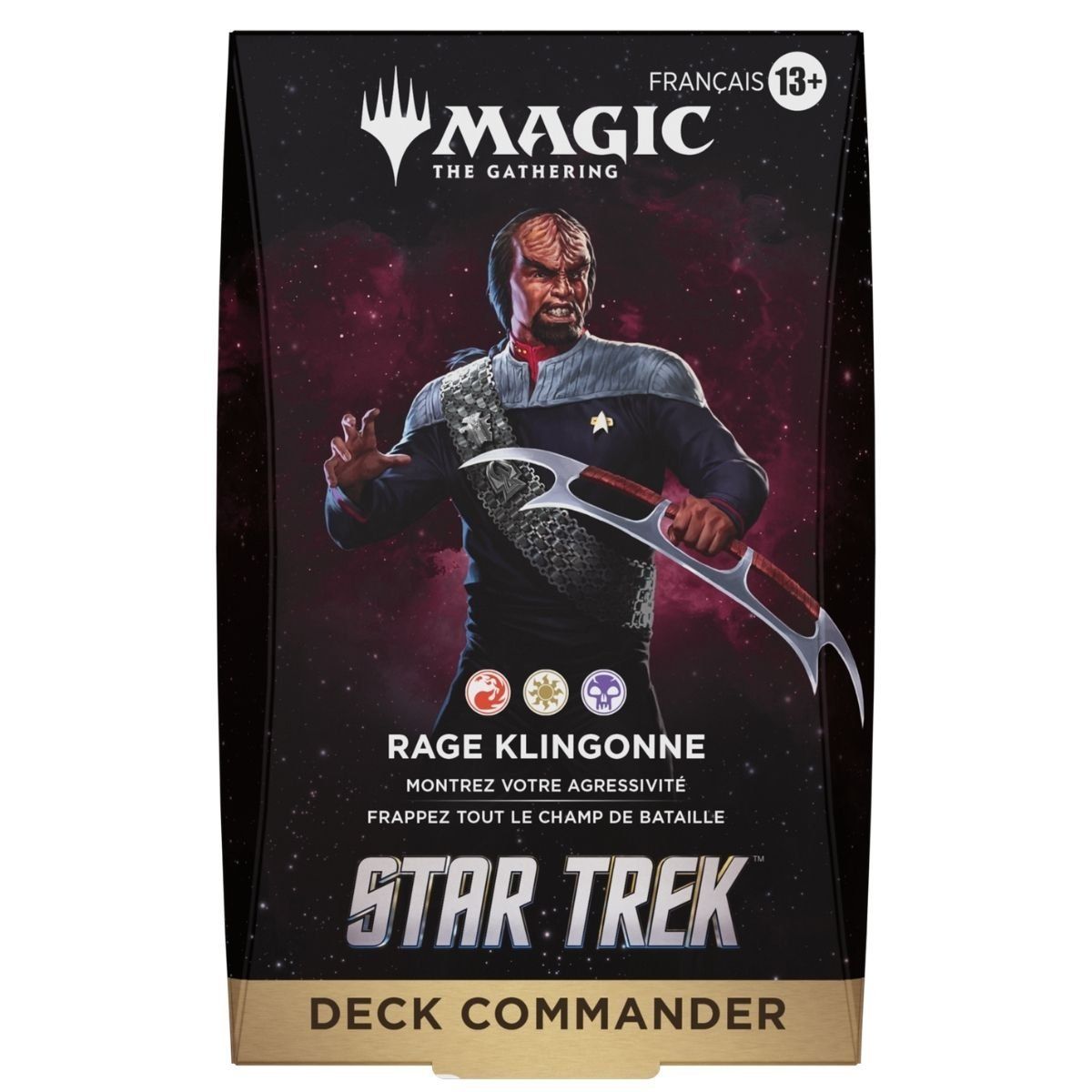Star Trek – FR – Set mit 4 Commander-Decks – Magic: The Gathering – TRK