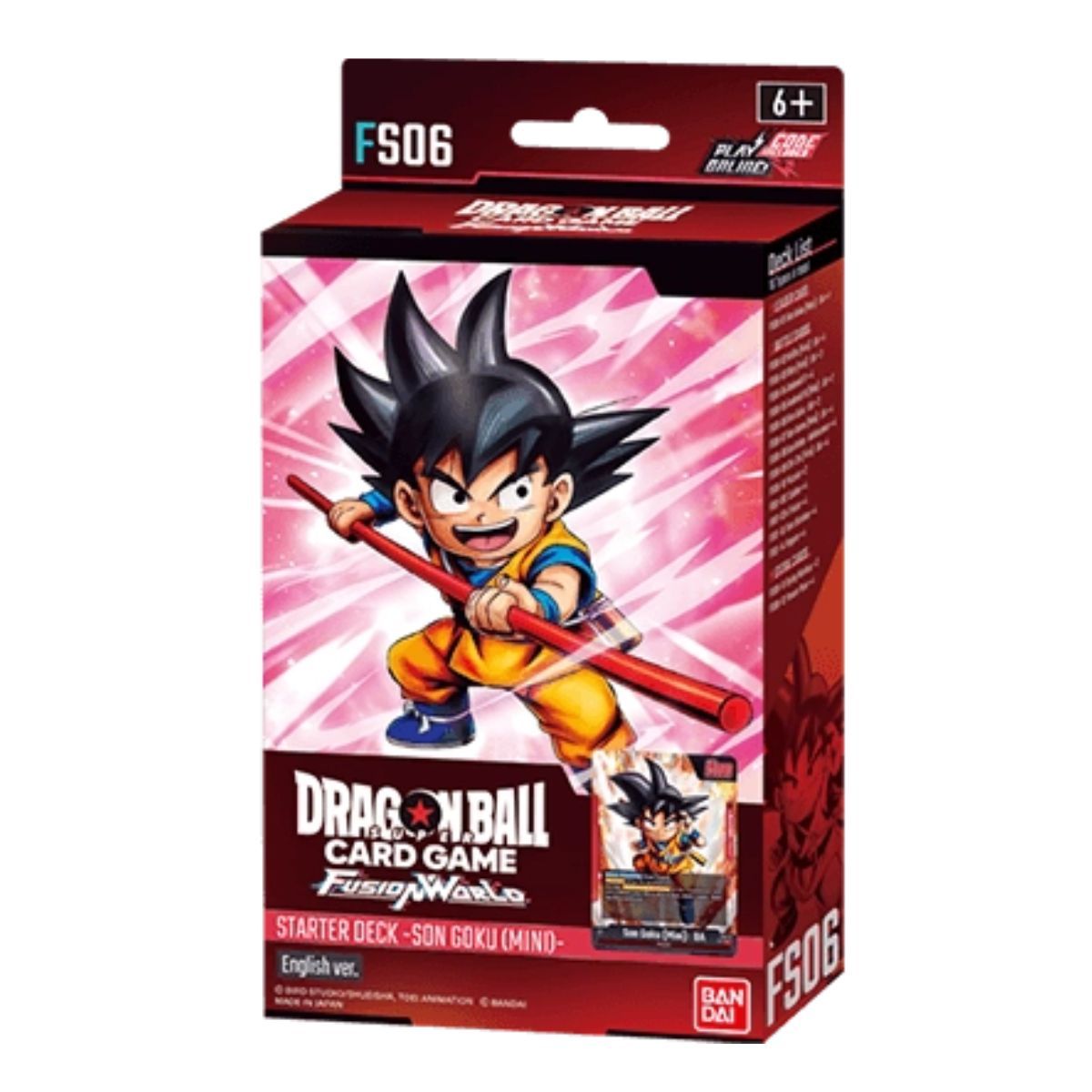 Starter Deck – SON GOKU (MINI) – FS06 – DE – Dragon Ball CG Fusion World