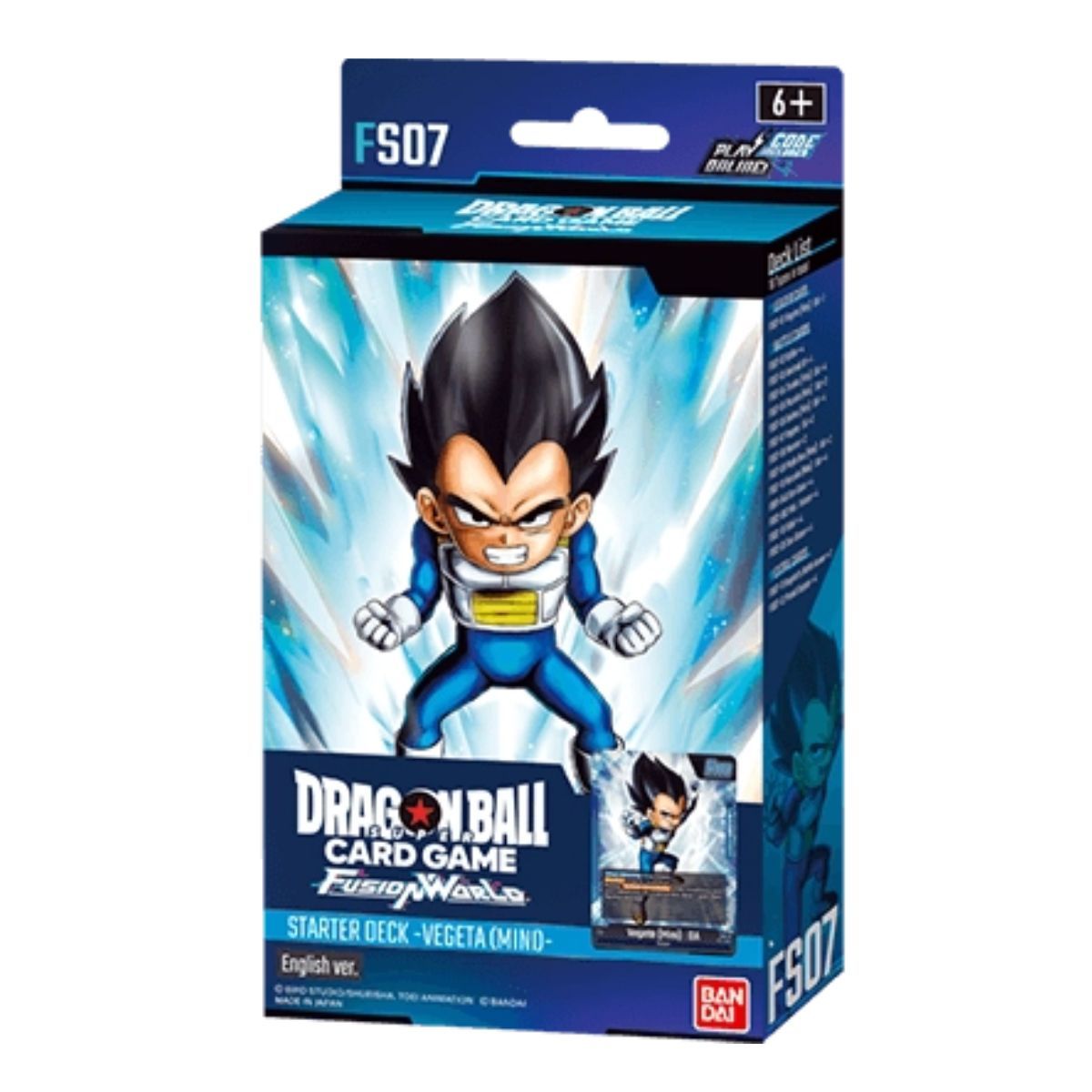 Item Starterdeck – VEGETA (MINI) – FS07 – DE – Dragon Ball CG Fusion World